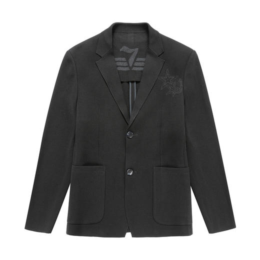 【特价】SPseven7/柒牌秋冬防静电西装外套弹力针织单西119C71060	119C71060 商品图4