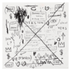 棉印花小方巾（Jean-Michel Basquiat）涂鸦艺术家 商品缩略图0