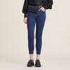 谜底牛仔裤女2022秋新品自然腰紧身显瘦洗水九分裤女223MK1014 商品缩略图0