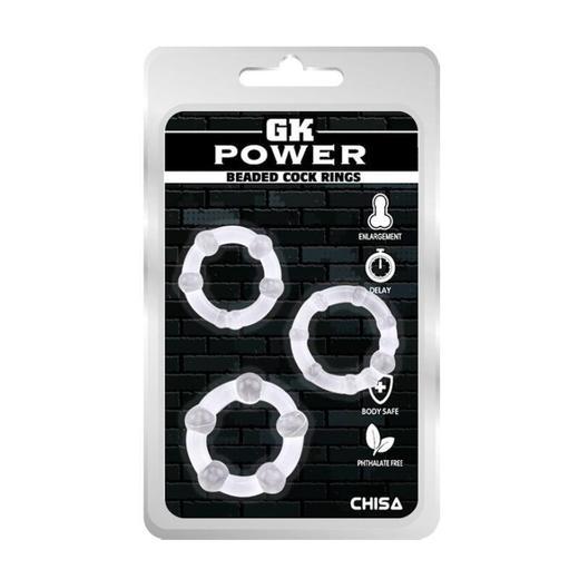 琦莎 锁精环男用阻复环 持久耐力环3只装 成人情趣用品 商品图2