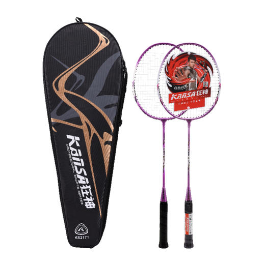 狂神羽毛球拍KS2171铁合金 商品图0