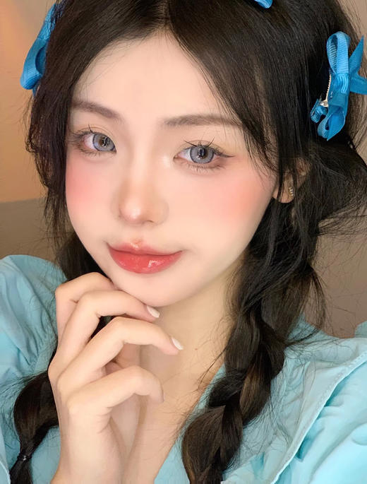 【大直径】Leenscolor-大奶片灰-14.5mm 【年抛 0-1000度 含有525/575】 商品图2