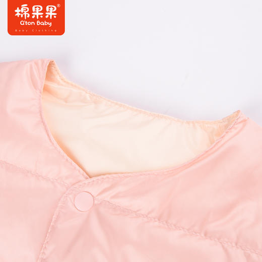 棉果果商场同款秋季女童正反面两穿贴身外穿羽绒马夹M322171922543 商品图9