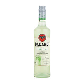 百加得（Bacardi）预调酒 莫吉托酒700ml