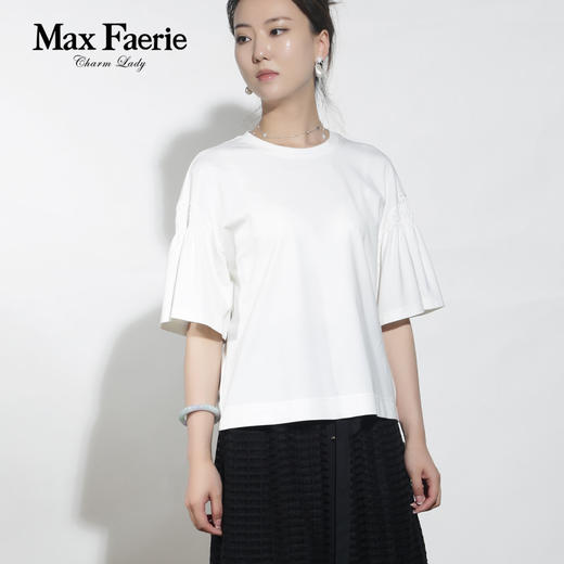 MH2E190 麦克斯菲瑞简约通勤T恤 商品图1