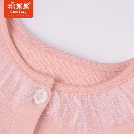 商场同款棉果果秋季新款纯棉粉童网纱针织连衣裙纱纱裙M322700222470 商品图3