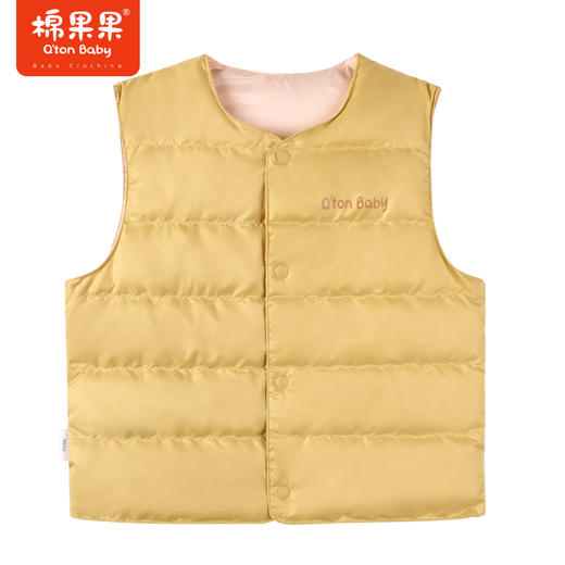 商场同款棉果果秋季新款男女童两面穿羽绒马夹正反面两穿贴身或外穿M302171922541 商品图2