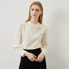 EITIE爱特爱秋季新款女装长袖纯色简约百搭小上衣6713412 商品缩略图2