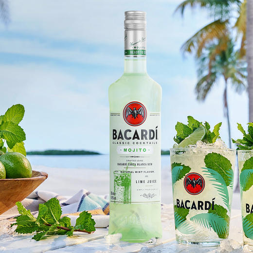 百加得（Bacardi）预调酒 莫吉托酒700ml 商品图4
