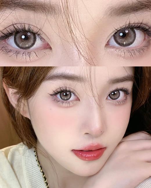 （年抛）DORAGINA 原宿奶油 14.2mm 着色13.5mm 商品图0