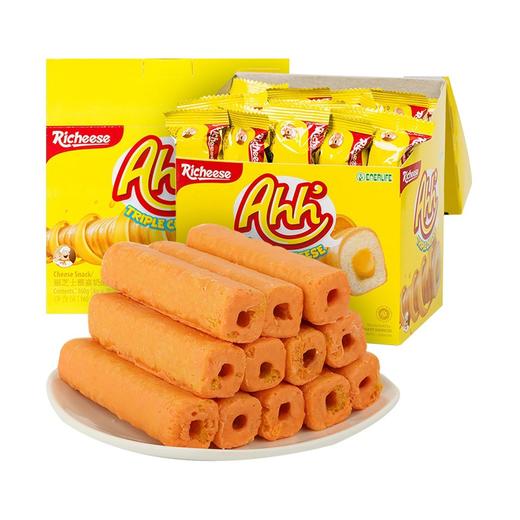 印尼进口丽芝士芝心棒奶酪玉米棒宿舍儿童威化饼干批发零食160g 商品图2