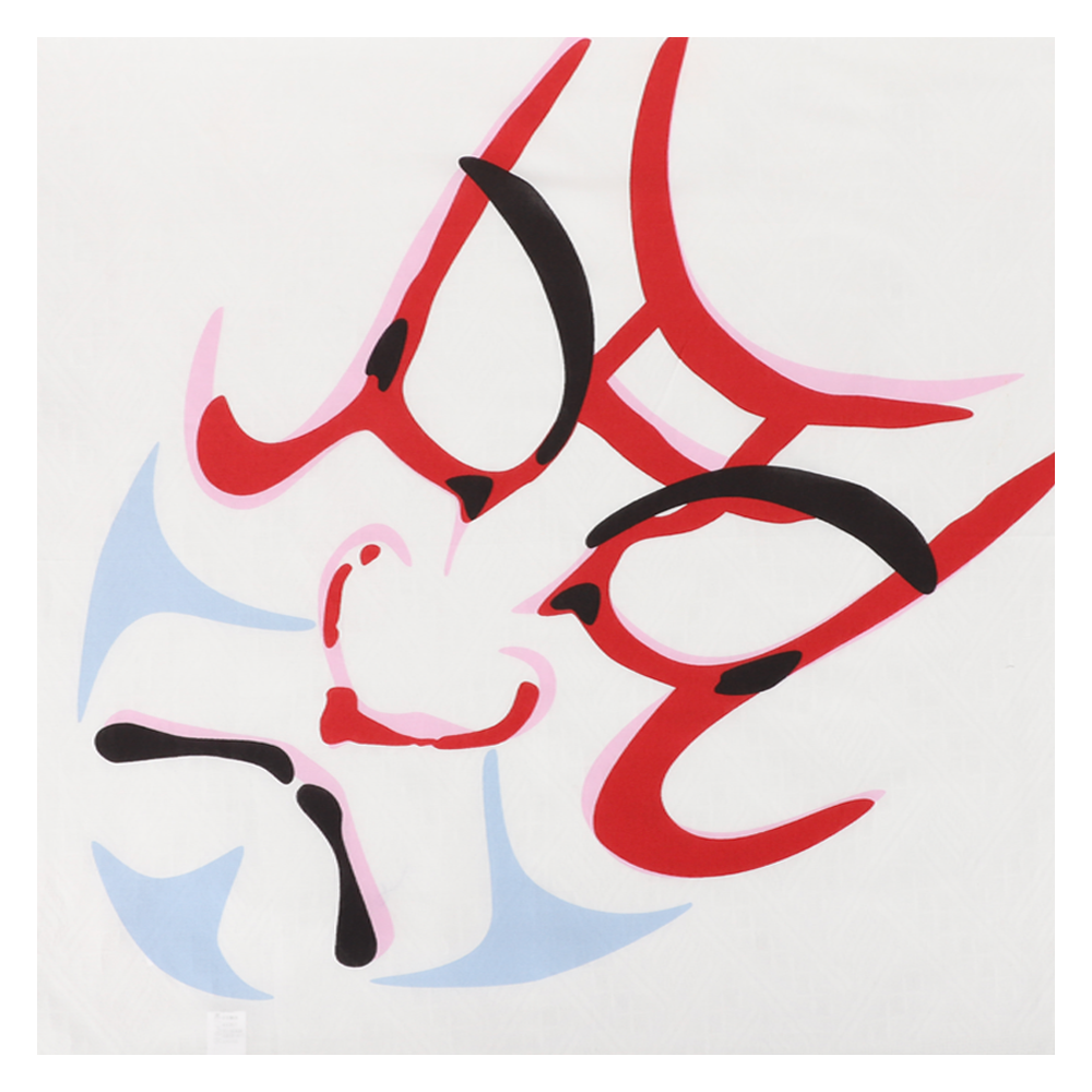 80支棉印花方巾人（日本艺术家作品） 上