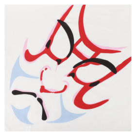 80支棉印花方巾人（日本艺术家作品） 上