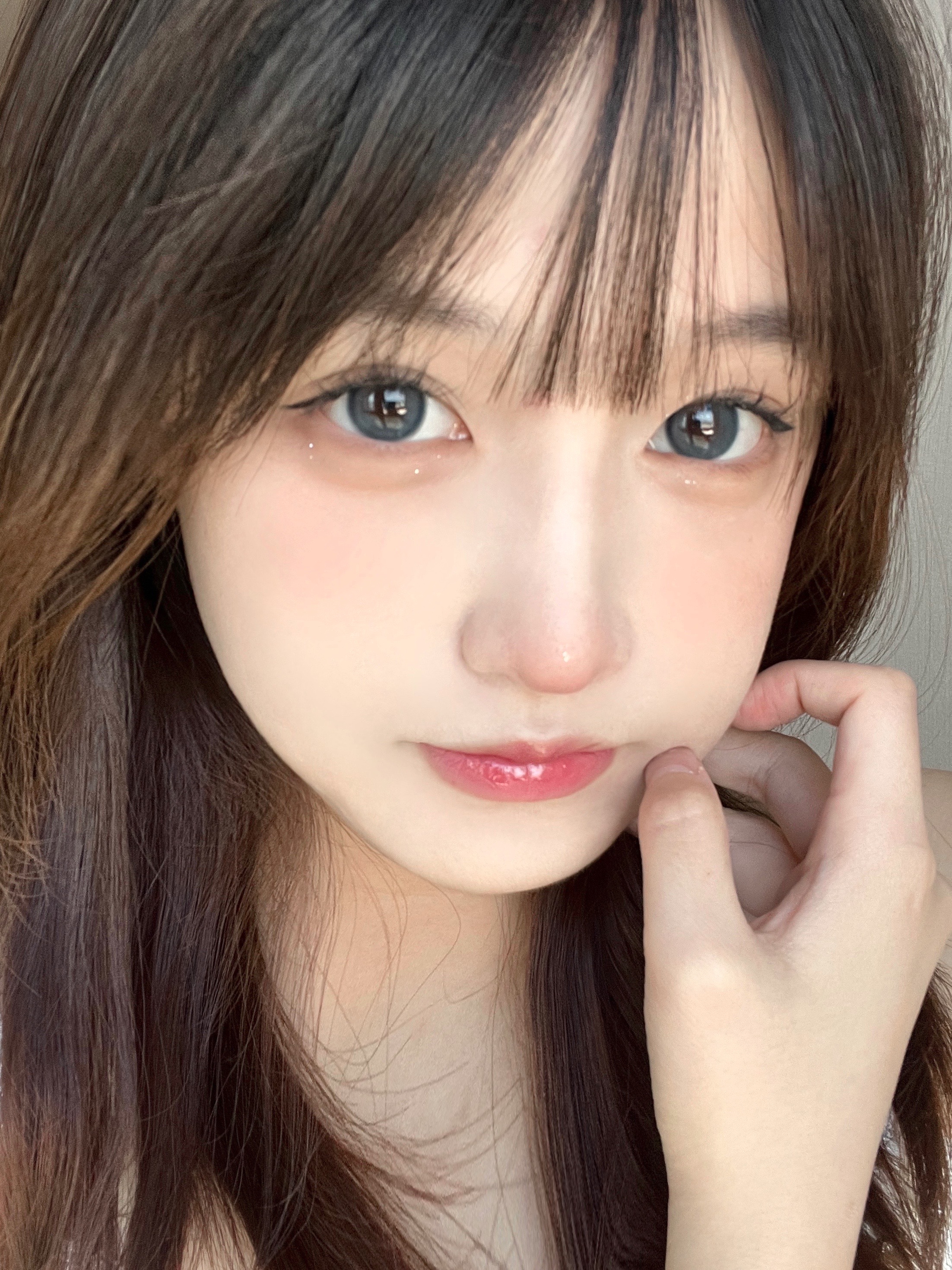 PUFFGIRL年抛隐形眼镜 蓝胖子14.5mm 一副/2片-VVCON美瞳商城19