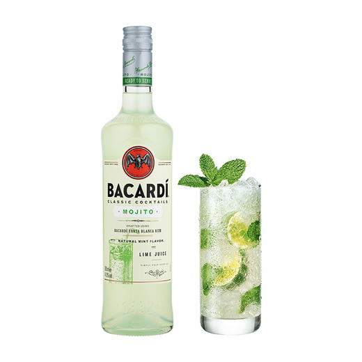 百加得（Bacardi）预调酒 莫吉托酒700ml 商品图3