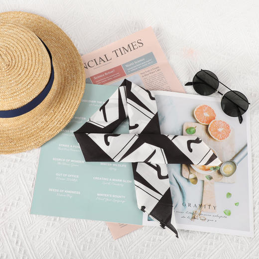 80支棉印花小方巾（Keith Haring街头绘画艺术作品） 上 商品图4