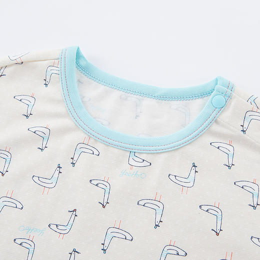 英氏男宝夏季大童短袖T恤套头衫睡衣YLTBJ21002A01 商品图1