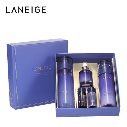 兰芝 致美焕颜水乳套装(水120ml+15ml+乳100ml+15ml+精华液15ml） 商品图2