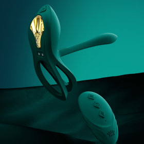 ZALO锁精环男用穿戴APP远程遥控震动环