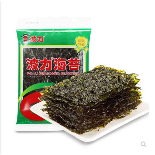 波力海苔调味紫菜原味3g袋装 商品图2