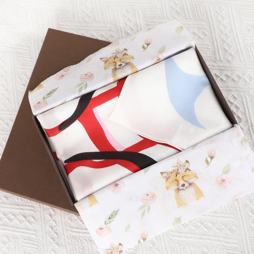 80支棉印花方巾人（日本艺术家作品） 上 商品图3