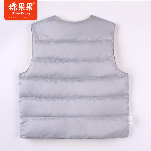 商场同款棉果果秋季新款男童两面穿羽绒马夹正反面两穿！贴身或外穿M312171922542 商品图4