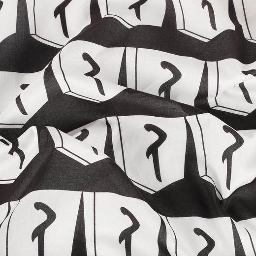 80支棉印花小方巾（Keith Haring街头绘画艺术作品） 商品图5