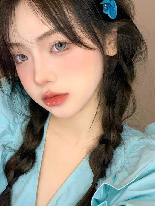 【大直径】Leenscolor-大奶片灰-14.5mm 【年抛 0-1000度 含有525/575】 商品图3