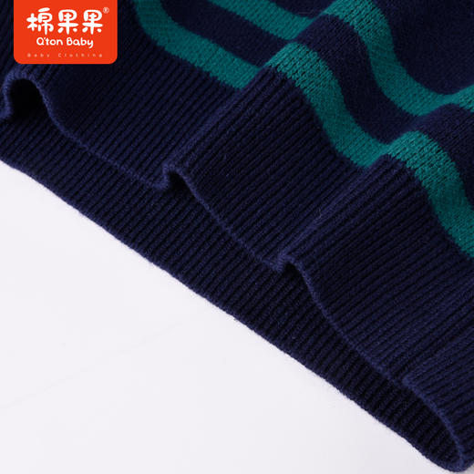 商场同款棉果果秋季新款男女童套头棉线背心全棉简约百搭舒适柔软M312170222535 商品图8