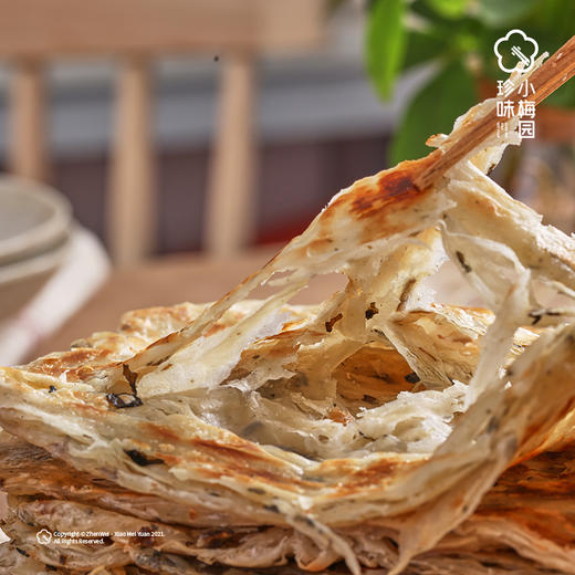 珍味小梅园 梅干菜锅盔500g*4袋（共20片） 商品图1