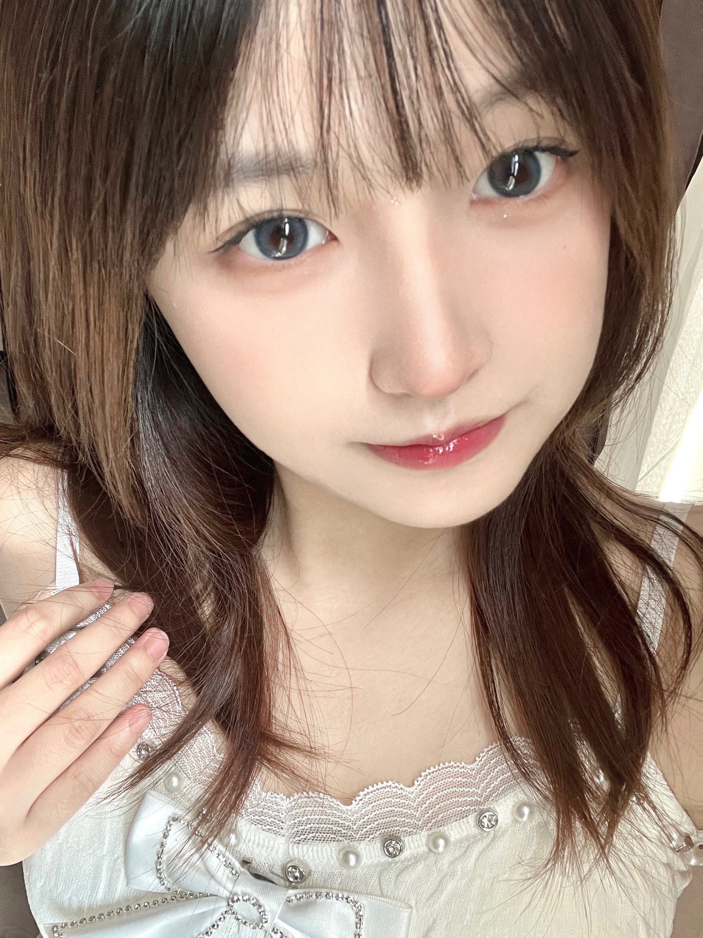 PUFFGIRL年抛隐形眼镜 蓝胖子14.5mm 一副/2片-VVCON美瞳商城20