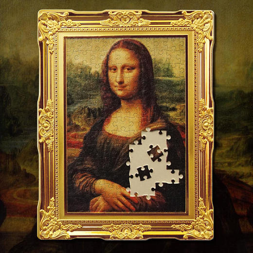 达芬奇《蒙娜丽莎》纪念币，拼图工艺超赞 纽埃发行 商品图1