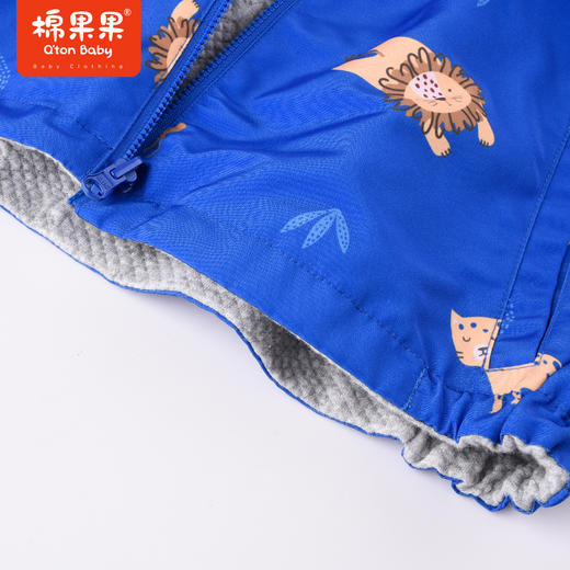 商场同款棉果果秋季新款男童两面穿保暖马夹立领休闲运动M312171422516 商品图2