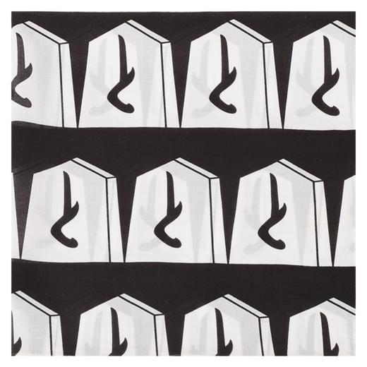 80支棉印花小方巾（Keith Haring街头绘画艺术作品） 商品图1