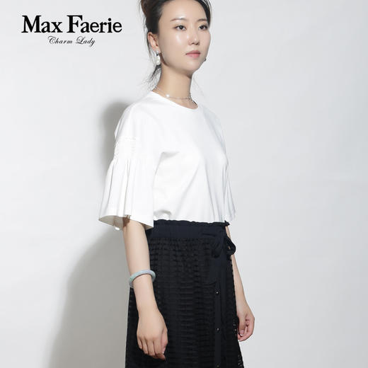 MH2E190 麦克斯菲瑞简约通勤T恤 商品图4