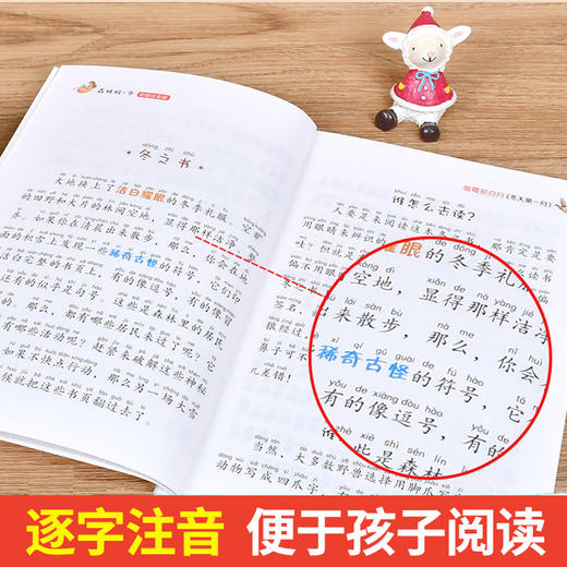 【全套4册】森林报春夏秋冬彩图注音版儿童童话故事书3-6-8-12岁正版经典儿童文学一年级二三四年级绘本小学生课外阅读书自然科普 商品图1