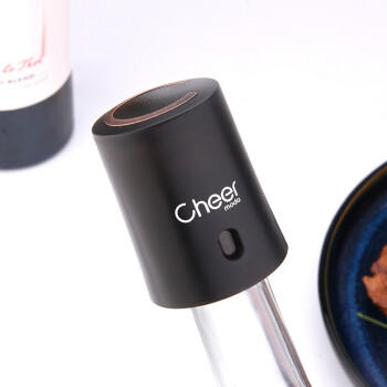 启尔（Cheer）电动红酒开瓶器 自动开瓶器开红酒器红酒塞醒酒器 礼品套装 商品图2