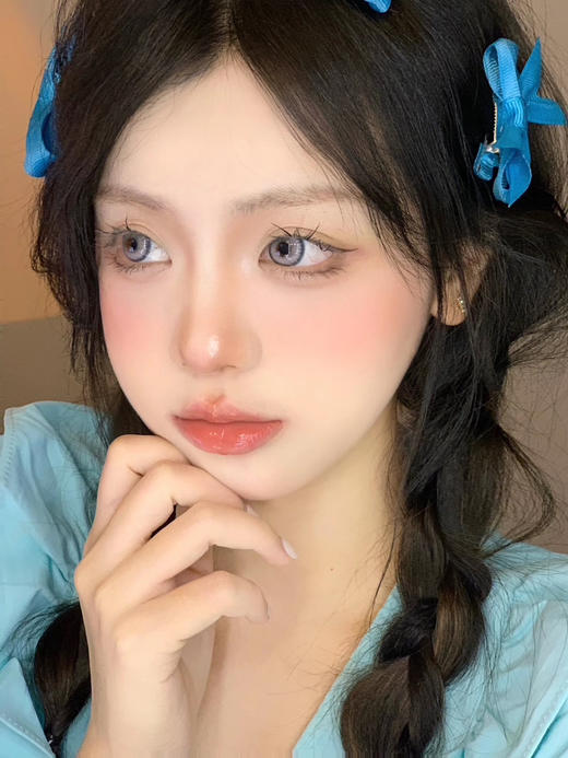 【大直径】Leenscolor-大奶片灰-14.5mm 【年抛 0-1000度 含有525/575】 商品图1