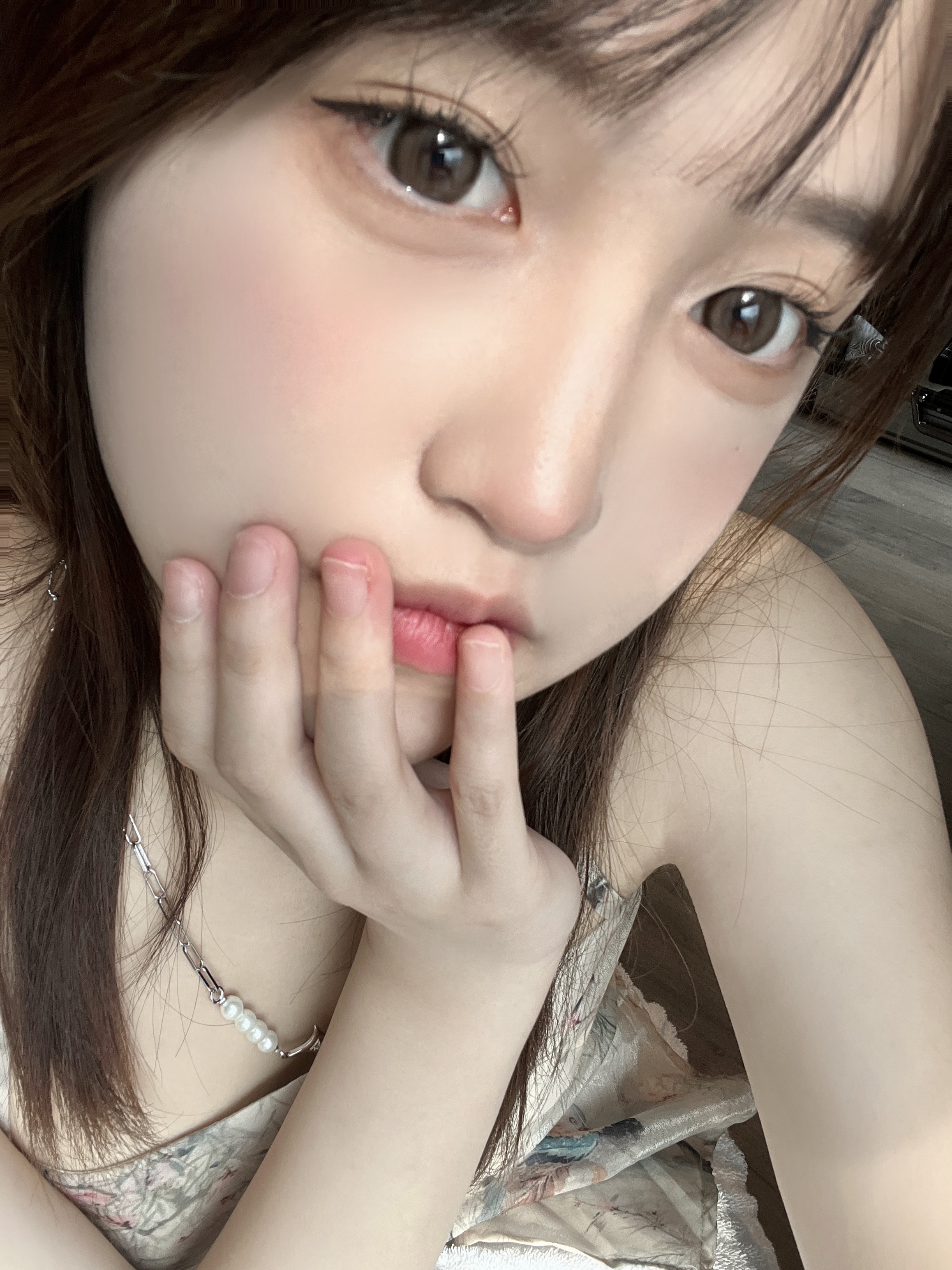 PUFFGIRL年抛隐形眼镜 冰栗子14.5mm 一副/2片-VVCON美瞳商城12