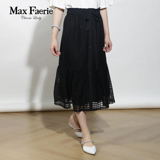 MH1Q086麦克斯菲瑞气质简约半身裙 商品图4