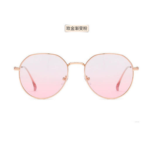 腮红眼镜小红书素颜神器明星同款超轻纯钛防蓝光可配近视复古眼镜 商品图7