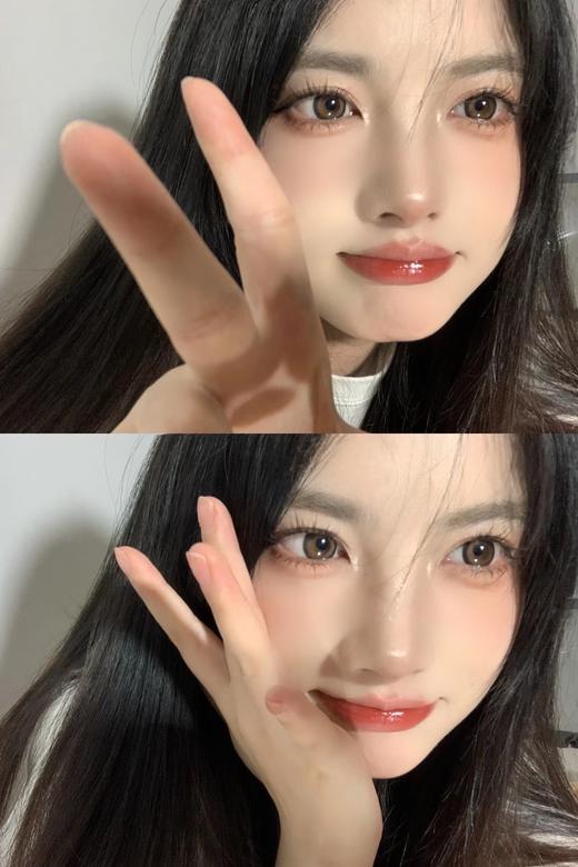 月抛lillilly y22白金茶（白茶金） 直径14.5mm着色13.68mm 商品图1