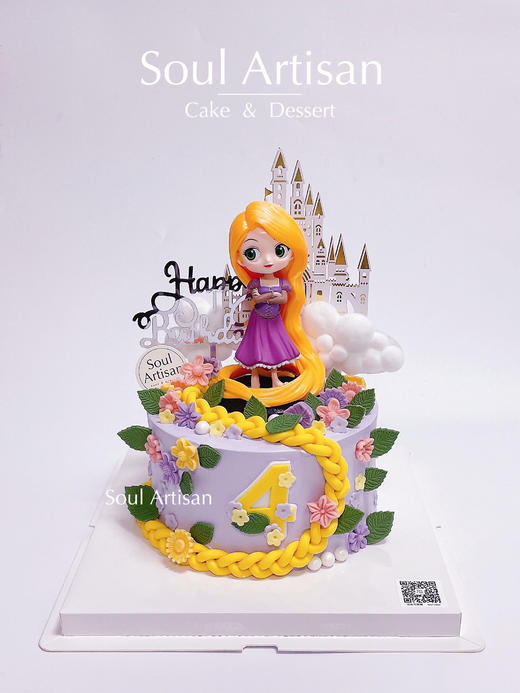 长发公主主题蛋糕3 商品图4