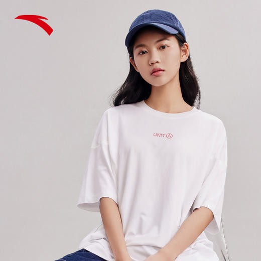 【2XL断码】关晓彤安踏廓形舞蹈T冰感t恤女短袖运动服162237122【无货退款】 商品图0