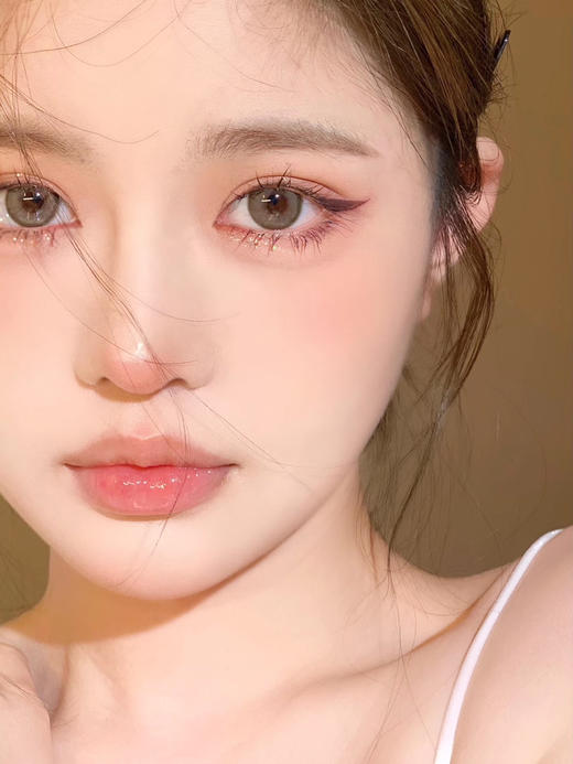 【大直径】Leenscolor-甜茶棕-14.5mm 【年抛 0-1000度 含有525/575】 商品图3