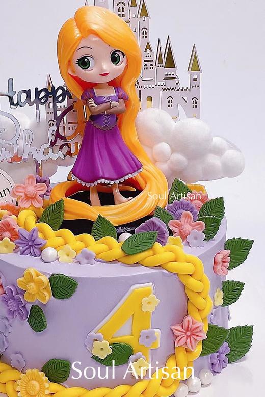 长发公主主题蛋糕3 商品图1