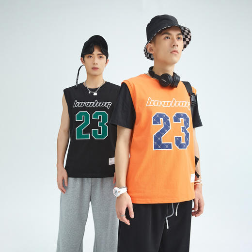 HX 夏季圆领背心S109220028101/02 商品图2