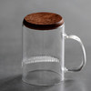 雅集玻璃杯 带过滤耐热泡茶杯子  家用透明水杯办公室带盖绿茶杯 商品缩略图1