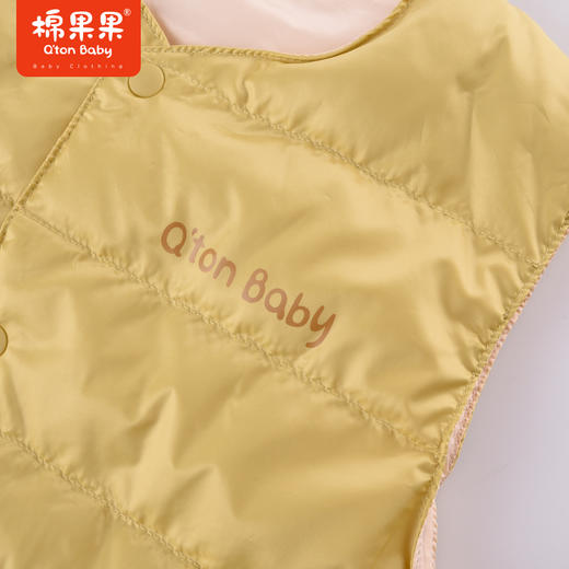 商场同款棉果果秋季新款男女童两面穿羽绒马夹正反面两穿贴身或外穿M302171922541 商品图6