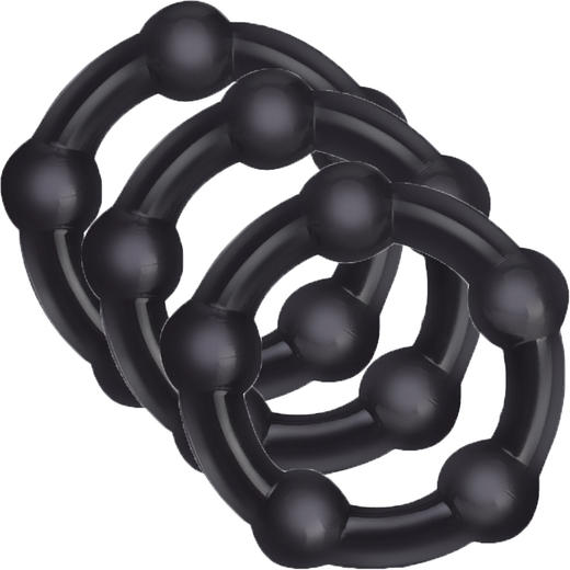 琦莎 锁精环男用阻复环 聚能环3只装 成人情趣用品 商品图7